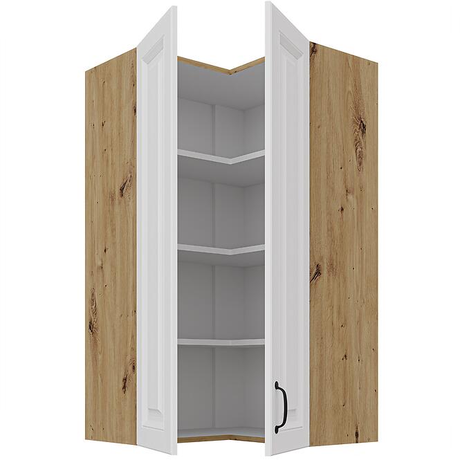 Skrinka do kuchyne Stilo biely/artisan 60x60 GN-108 2F (90°),2