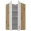 Skrinka do kuchyne Stilo biely/artisan 60x60 GN-108 2F (90°),2