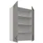 Skrinka do kuchyne Stilo claygrey/biely 80G-108 2F,2