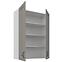 Skrinka do kuchyne Stilo claygrey/biely 80G-108 2F,2