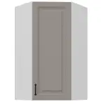 Skrinka do kuchyne Stilo claygrey/biely 60x60 GN-108 1F (45°)