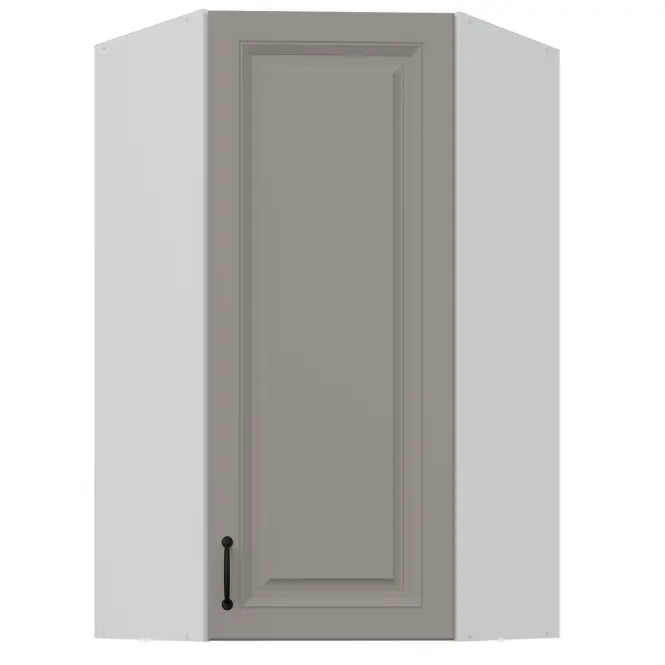 Skrinka do kuchyne Stilo claygrey/biely 60x60 GN-108 1F (45°)