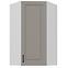 Skrinka do kuchyne Stilo claygrey/biely 60x60 GN-108 1F (45°)