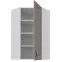 Skrinka do kuchyne Stilo claygrey/biely 60x60 GN-108 1F (45°),2