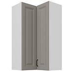 Skrinka do kuchyne Stilo claygrey/biely 60x60 GN-108 2F (90°)