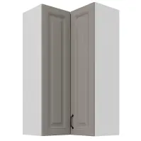 Skrinka do kuchyne Stilo claygrey/biely 60x60 GN-108 2F (90°)