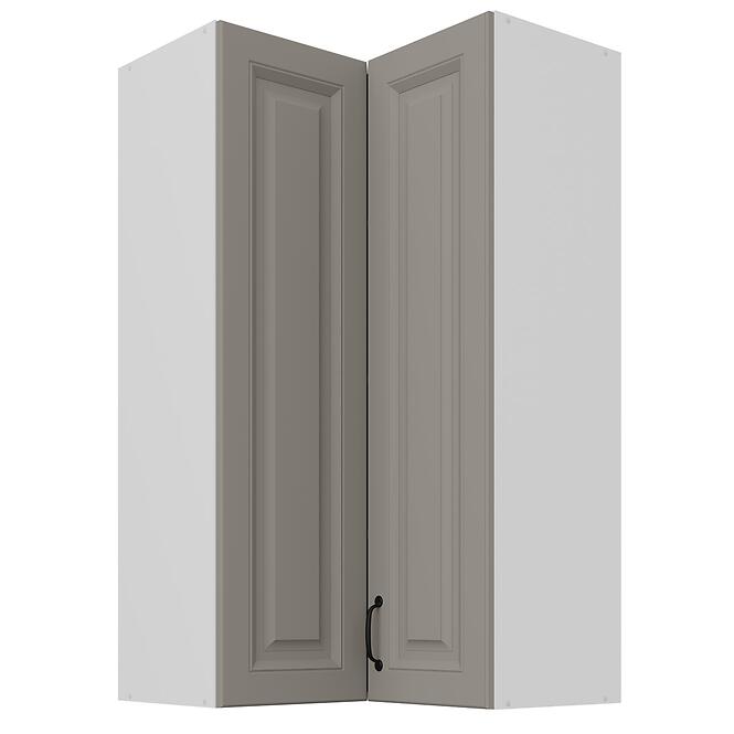 Skrinka do kuchyne Stilo claygrey/biely 60x60 GN-108 2F (90°)