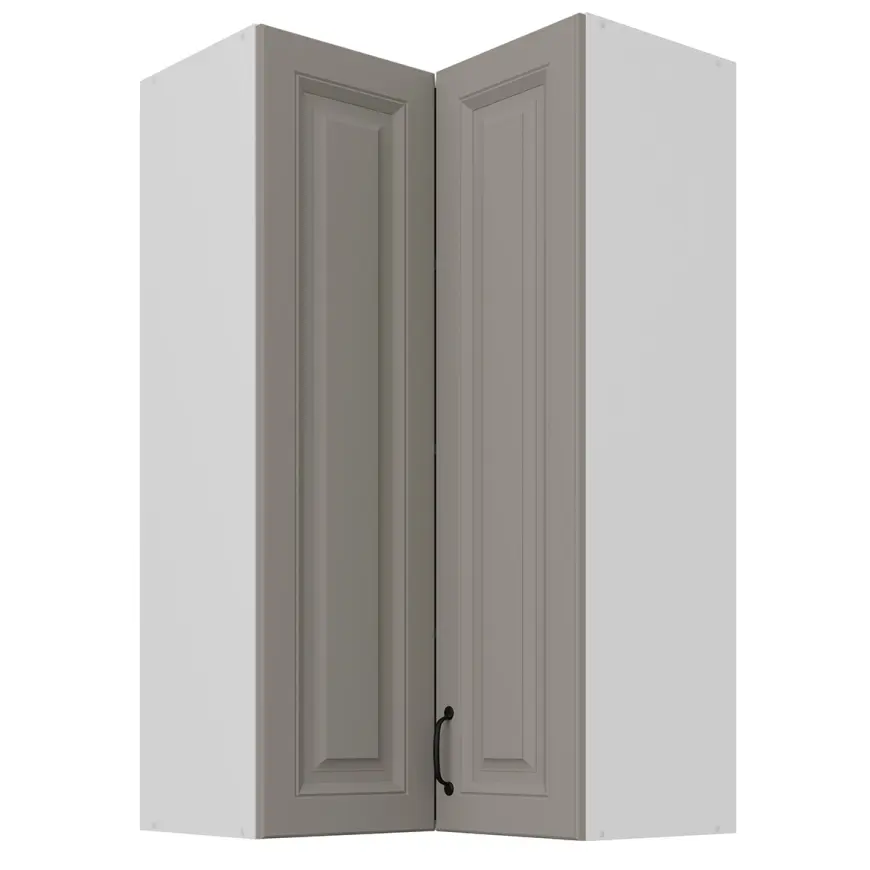 Skrinka do kuchyne Stilo claygrey/biely 60x60 GN-108 2F (90°)