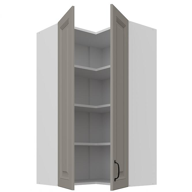 Skrinka do kuchyne Stilo claygrey/biely 60x60 GN-108 2F (90°),2