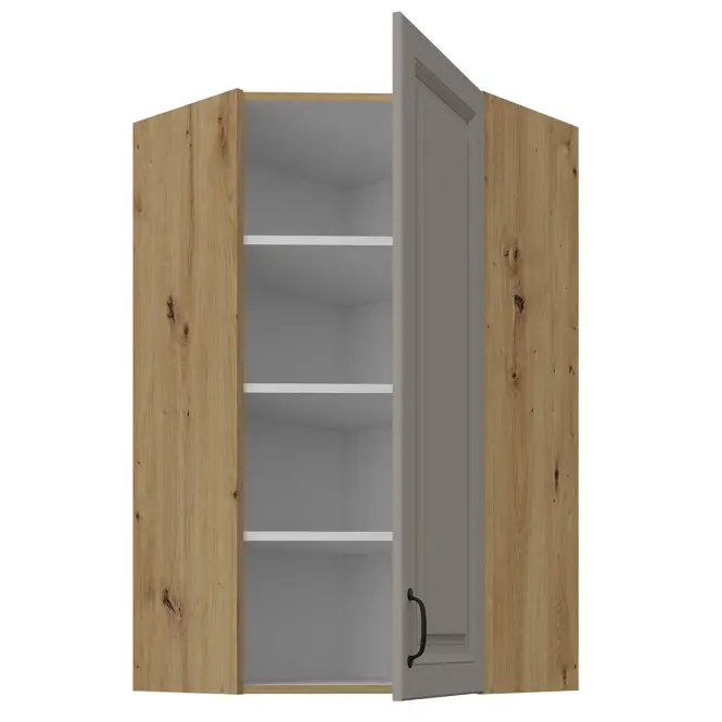 Skrinka do kuchyne Stilo claygrey/artisan 60x60 GN-108 1F (45°)