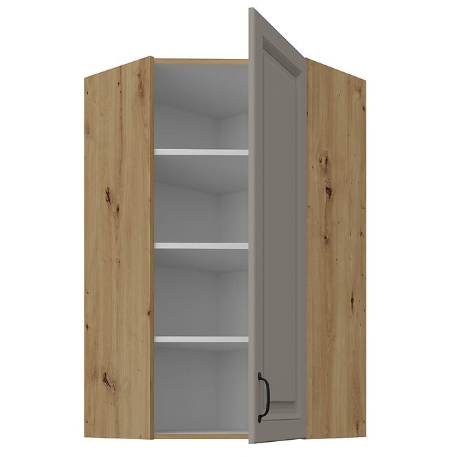 Skrinka do kuchyne Stilo claygrey/artisan 60x60 GN-108 1F (45°),2