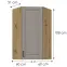 Skrinka do kuchyne Stilo claygrey/artisan 60x60 GN-108 1F (45°),3