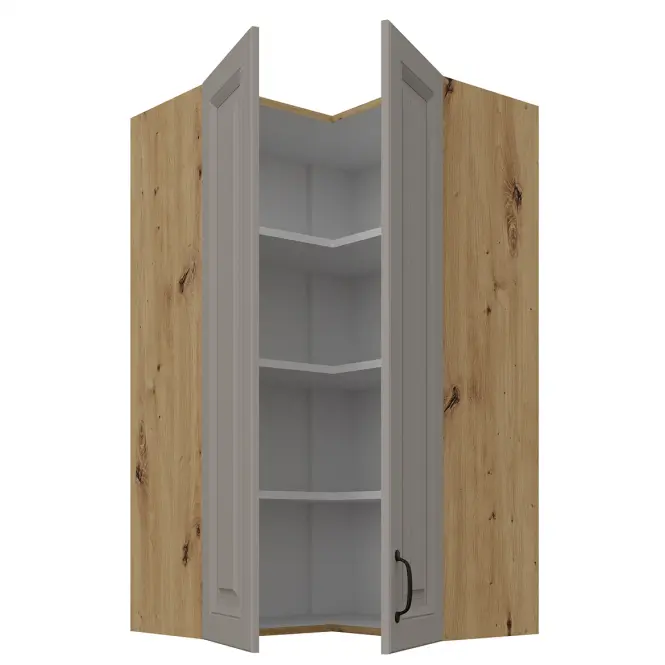 Skrinka do kuchyne Stilo claygrey/artisan 60x60 GN-108 2F (90°)