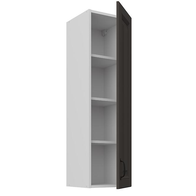 Skrinka do kuchyne Stilo grafit matná/biely 30G-108 1F,2