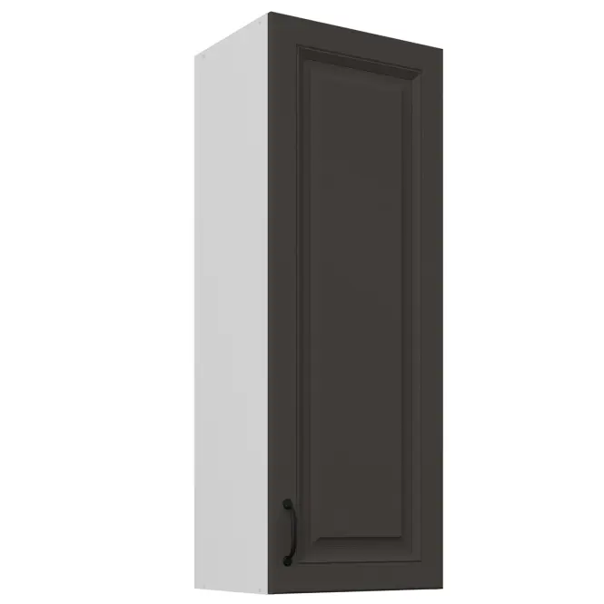 Skrinka do kuchyne Stilo grafit matná/biely 40G-108 1F