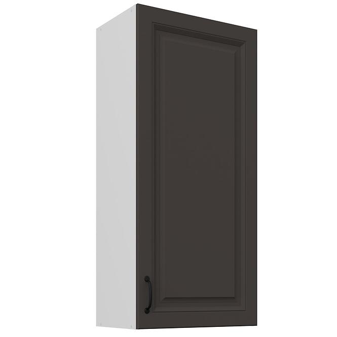 Skrinka do kuchyne Stilo grafit matná/biely 50G-108 1F