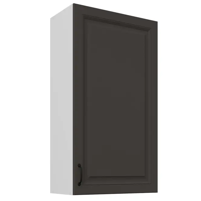 Skrinka do kuchyne Stilo grafit matná/biely 60G-108 1F