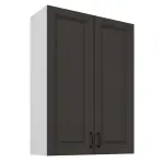 Skrinka do kuchyne Stilo grafit matná/biely 80G-108 2F