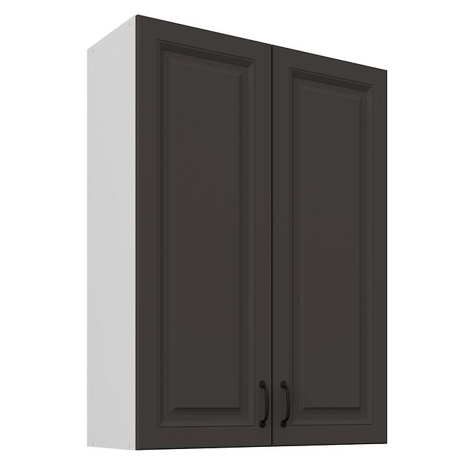 Skrinka do kuchyne Stilo grafit matná/biely 80G-108 2F