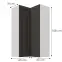 Skrinka do kuchyne Stilo grafit matná/biely 60x60 GN-108 2F (90°),3
