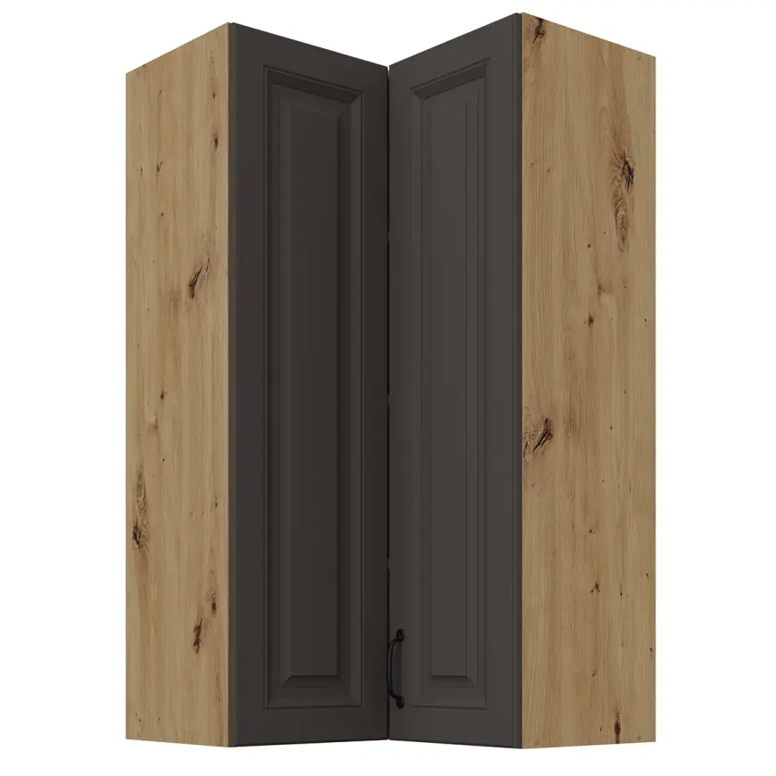 Skrinka do kuchyne Stilo grafit matná/artisan 60x60 GN-108 2F (90°)