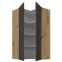 Skrinka do kuchyne Stilo grafit matná/artisan 60x60 GN-108 2F (90°),2