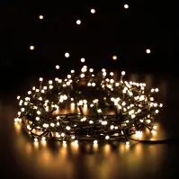 Vianočné svetielka LED 200l vonkajšie s programátorom a časovačom 13/25/LED/ww+m
