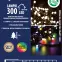 Vianočné svetielka LED 300l vonkajšie s programátorom a časovačom 15/25/LED/ww+m,3