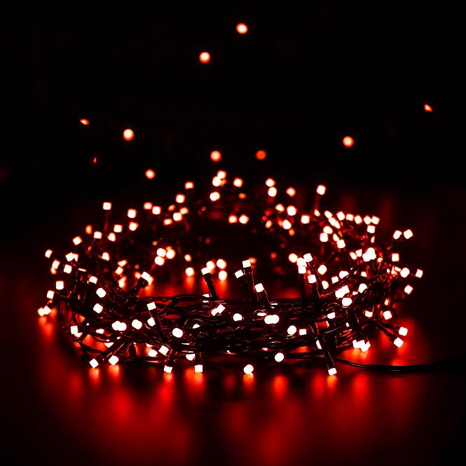 Vianočné LED svetielka 200l vonkajšie s programami a multif. efekty 39/25/le,2