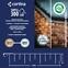 Vianočné svetielka LED cencúle 300l vonkajšie Transf 48/25/LED/ww+cw+flash,4