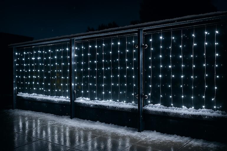 Vianočné LED svetielka 189  vonkajšie Transf 49/25/LED/ww+cw+flash,2