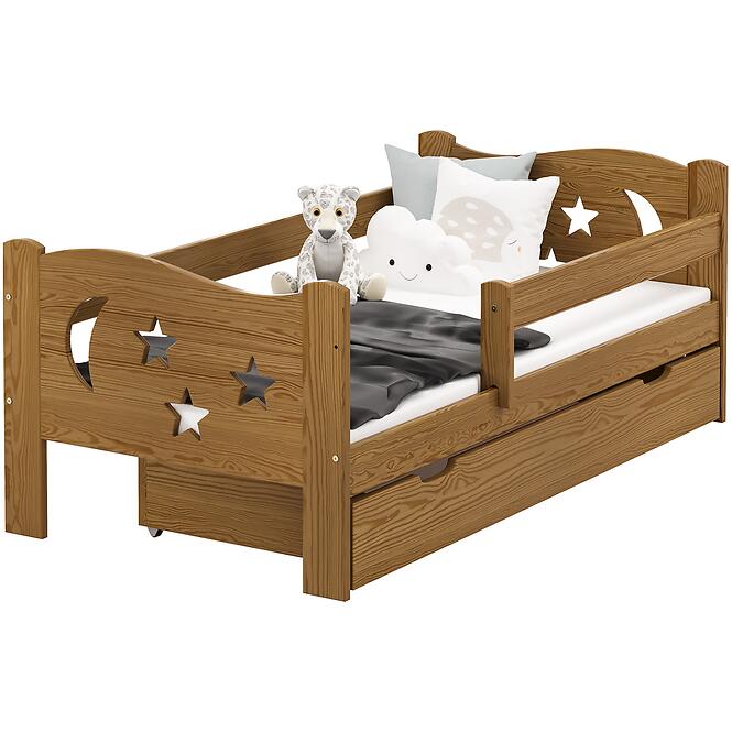 Posteľ Mikołaj 80/160 Dub