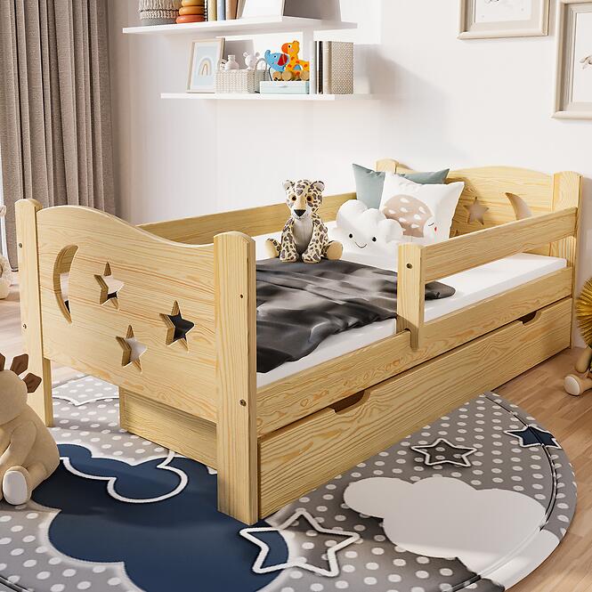 Posteľ Mikołaj 80/140 Borovica