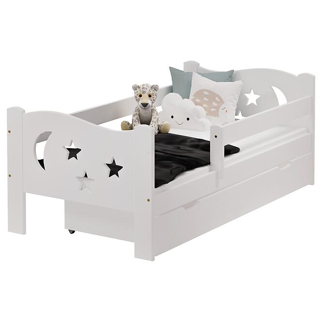 Posteľ Mikołaj 80/140 Biely