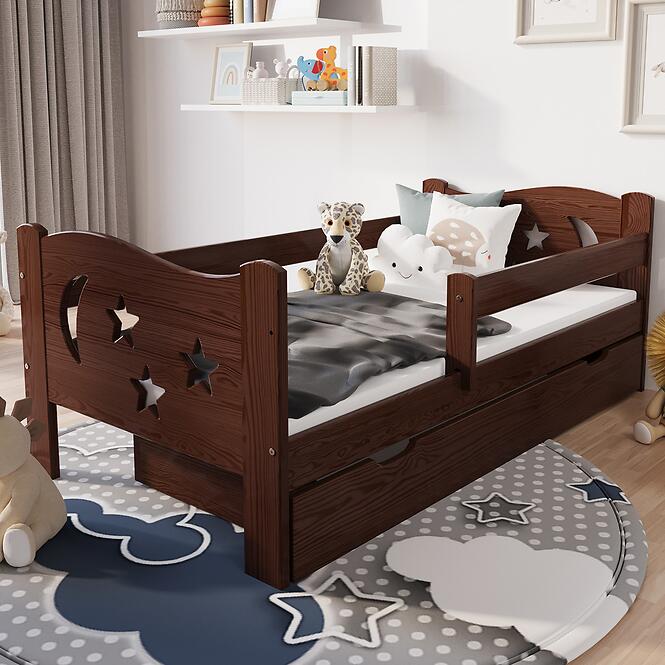 Posteľ Mikołaj 80/140 Orech