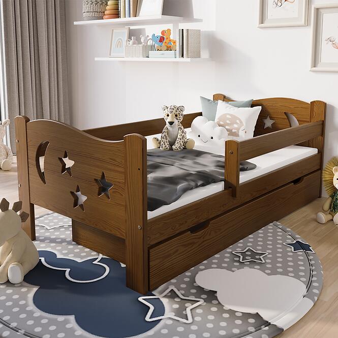 Posteľ Mikołaj 80/180 Dub