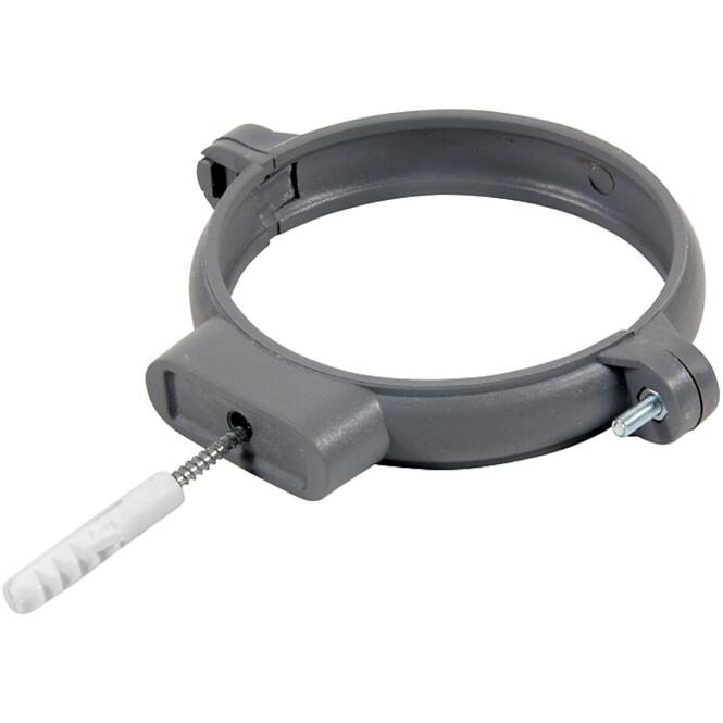 Príchytka na rúry 110 mm sivá