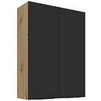 Kuchynská skrinka Aria-Bl/Ar Anti Fingerprint 80g-108 2f