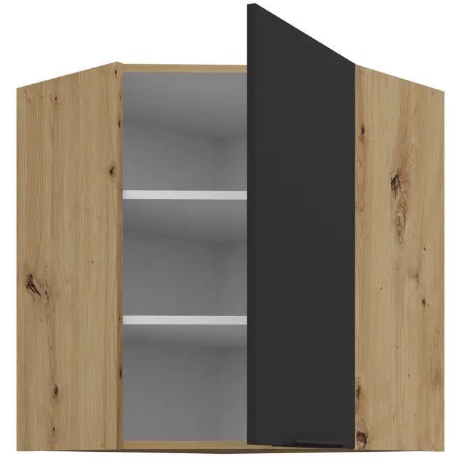 Kuchynská skrinka Aria-Bl/Ar Anti Fingerprint 60x60 Gn-72 1f (45°)