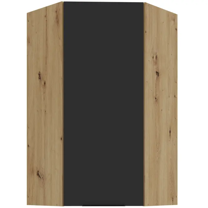 Kuchynská skrinka Aria-Bl/Ar Anti Fingerprint 60x60 Gn-108 1f (45°)