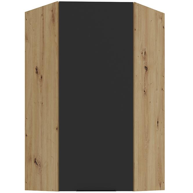 Kuchynská skrinka Aria-Bl/Ar Anti Fingerprint 60x60 Gn-108 1f (45°)