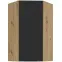 Kuchynská skrinka Aria-Bl/Ar Anti Fingerprint 60x60 Gn-108 1f (45°)