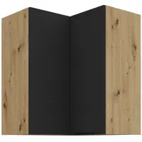 Kuchynská skrinka Aria-Bl/Ar Anti Fingerprint 60x60 Gn-72 2f (90°)