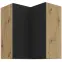 Kuchynská skrinka Aria-Bl/Ar Anti Fingerprint 60x60 Gn-72 2f (90°)