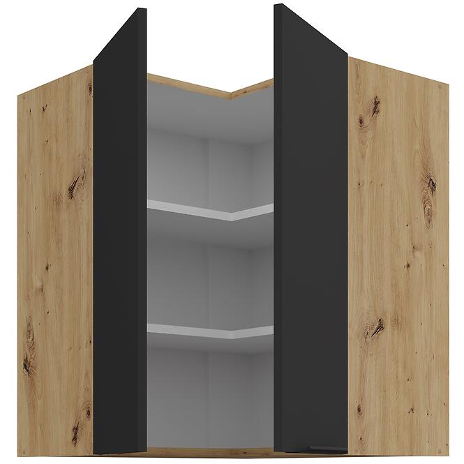 Kuchynská skrinka Aria-Bl/Ar Anti Fingerprint 60x60 Gn-72 2f (90°),3
