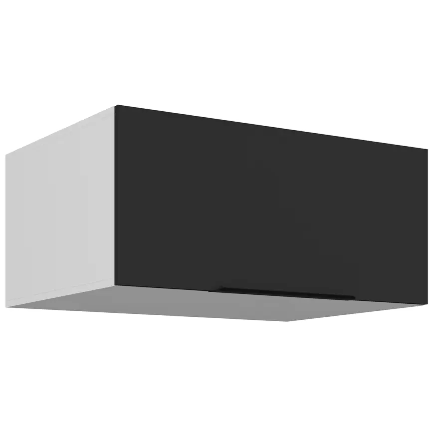Kuchynská skrinka Aria-Bl/Wh Anti Fingerprint 80 Nagu-36 1f