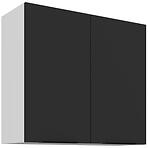 Kuchynská skrinka Aria-Bl/Wh Anti Fingerprint 80g-72 2f