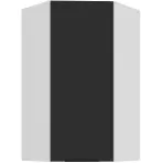 Kuchynská skrinka Aria-Bl/Wh Anti Fingerprint 60x60 Gn-108 1f (45°)