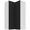 Kuchynská skrinka Aria-Bl/Wh Anti Fingerprint 60x60 Gn-108 2f (90°)