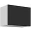 Kuchynská skrinka Aria-Bl/Wh Anti Fingerprint 50gu-36 1f